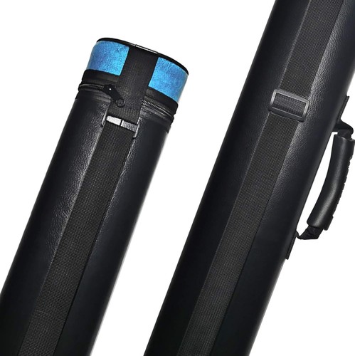 Turquoise Waterproof Pool Cue Carrying Case - Durable & Adjustable Design - Picture 5 of 8