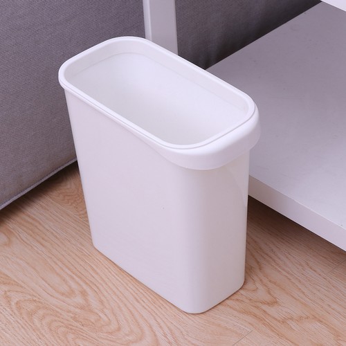 Basura Rectangular Baño Moderno Basura Blanca Pared Decorativa - Imagen 10 de 11