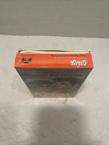 Grease 20th Anniversary Edition VHS 1978, 1998 Widescreen Big Box w/ Script.NEW - Picture 4 of 4
