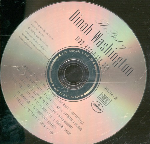 Dinah Washington Lo Mejor De - Enamorado Del Chico CD Europa Mercury 5122142 - Imagen 3 de 3