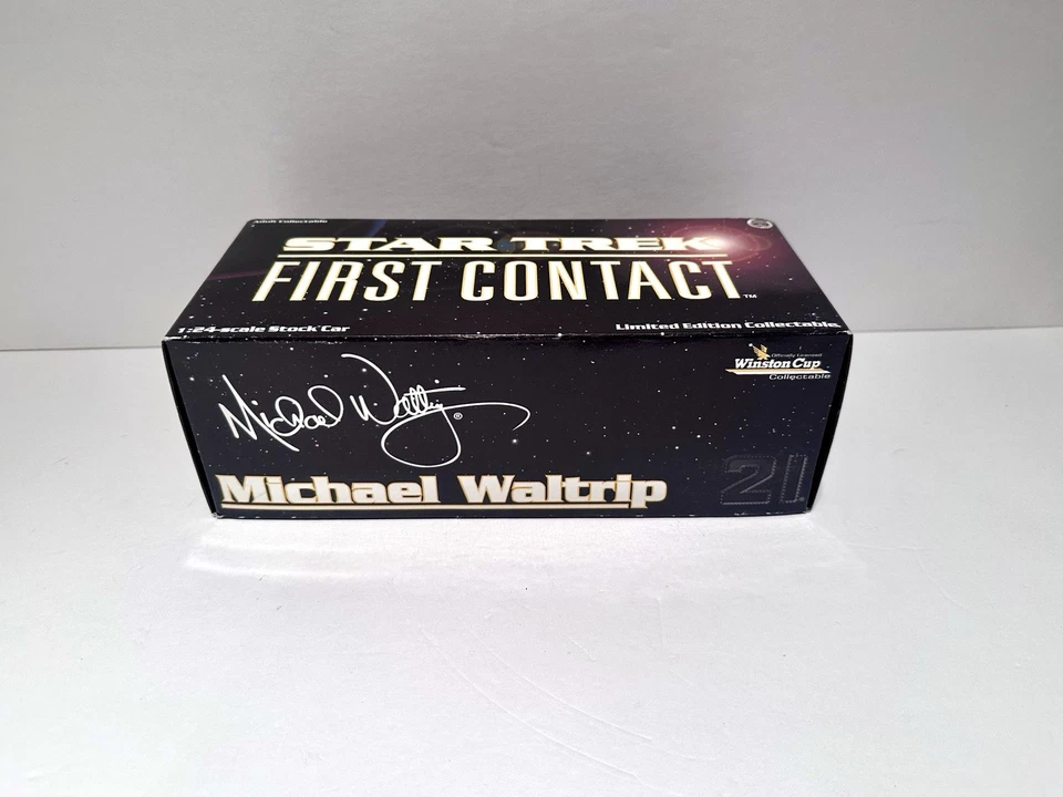 Michael Waltrip #21 Star Trek Primer Contacto Citgo Escala 1/24 Nascar De Colección 1996 Foto 2 de 4
