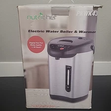 NutriChef 3.2L Electric Water Boiler & Warmer Digital Hot Pot Kettle. TESTED