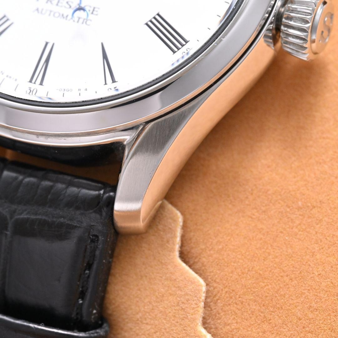 Seiko Presage SARX049 Enamel Dial 6R15 Automatic 2023 Purchase Full Set image 5