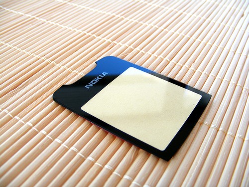 Szkło do Nokia 8800 srebrne - Zdjęcie 1 z 2