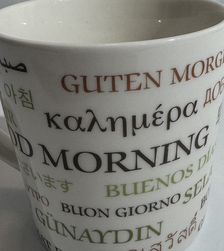 2007 Starbucks Good Morning Multiple Language Mug Collector Series - Picture 3 of 9