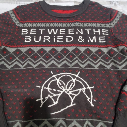 Coma Ecliptic Between The Buried And Me Ugly Christmas Sweater Size Small - Picture 3 of 4