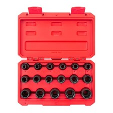 Shallow Impact Socket Set 12 Inch Drive Tool Only - High Durability Precisio Shallow Impact Socket Set 12 Inch Drive Tool Only - High Durability Precisio