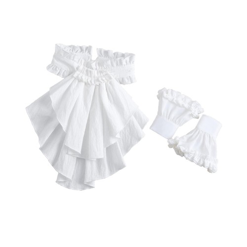 Jabot Cuffs Set Elegant Stylish Faux Collar for Festival Party Supplies Show - Picture 4 of 6