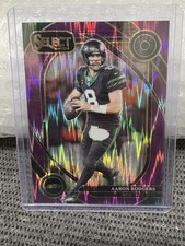 2024 Select Club Level Aaron Rodgers #126 Purple Flash 242/360 Jets