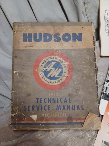 1955 HUDSON MECHANICAL SHOP MANUAL + Service Merchandiser + Misc - Picture 2 of 6