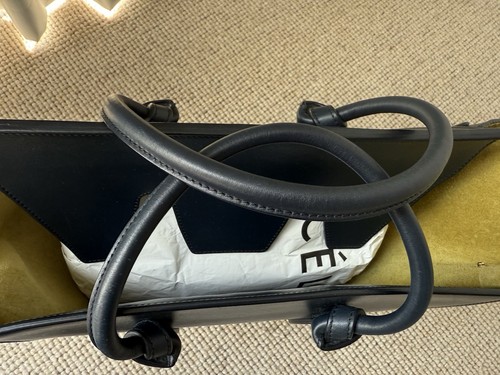 Celine Tie Leather Bag With Dust Bag - Picture 2 of 8