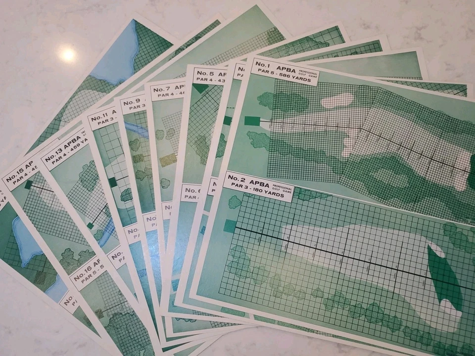 APBA Professional Golf Game PGA Greatest Holes & All Time Great Players 32ATG - Image 3 of 4