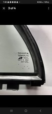 03 08  COROLLA Drive/pass Side VENTs  GLASS Rear Corner Windows (Both Sides)