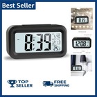 Digital Alarm Clock with LCD Screen,Snooze,12/24H,Battery Alarm Clocks for Be...