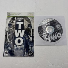 Army of Two --  (Microsoft Xbox 360, 2008)