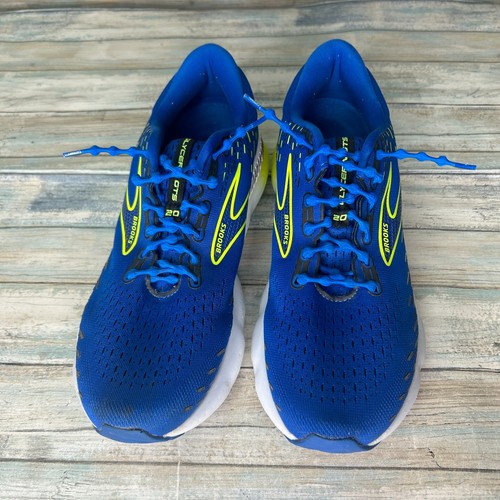 Brooks Glycerin GTS 20 Talla 10.5 Hombres Azul Zapatos para Correr Tenis - Imagen 3 de 9
