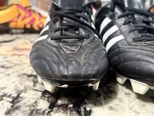 Botines de fútbol Adidas Adipure Traxion TRX F6 raros para hombre talla 11,5 - Imagen 3 de 16