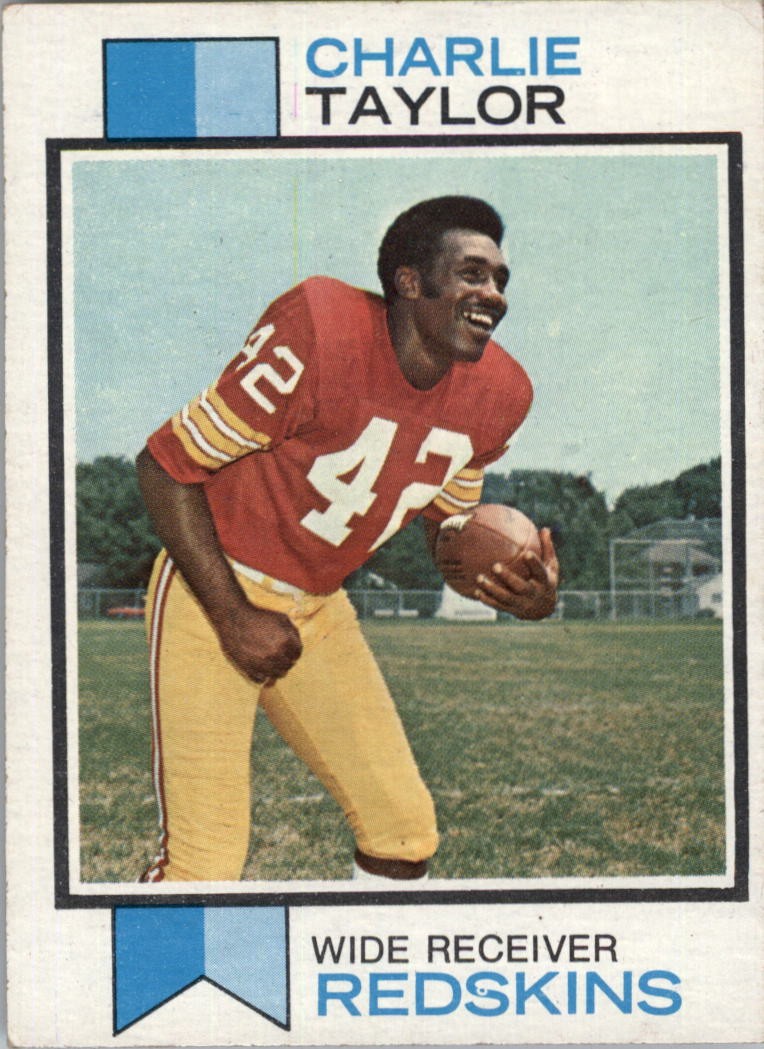 1973 Topps #236 Charley Taylor UER (Misspelled Charlie on both sides) - VG-EX