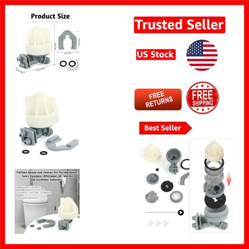 Wasserenthärter Düse & Venturi Baugruppe Ersatz, leicht & kompatibel - Bild 1 von 10