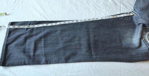 Big Star Jeans Men's 36/30.5 Union Straight Leg Blue Distressed Denim Y2K READ - Picture 15 of 19