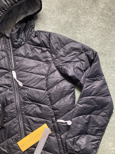 Lole Karissa große Größen Daunen Federn 600 Kapuze gefütterte Jacke mit Logos Neu mit Etikett - Bild 5 von 13