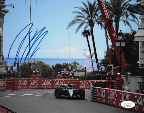 Signed Kimi Antonelli Formula 1 Mercedes Racing 8x10 Photo #2 JSA Authentication - Picture 2 of 5
