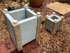 Wooden  Planters Plant Pot Flower Tier Raised Bed Patio Garden Boxes