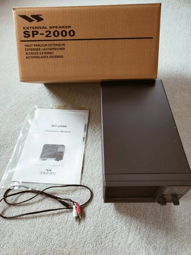Yaesu SP-2000 External speaker Amateur Ham Radio For FT-2000 used - Foto 1 di 7