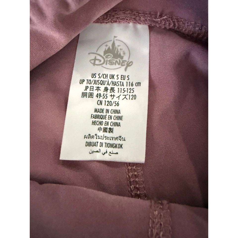Disney Niñas Leggings Talla S Oro Rosa Púrpura Mickey Mouse Pantalones Foto 2 de 2