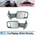 Trail Ridge Towing Mirror Power Heated Pair Set for Dodge Ram Truck 1500 2500
