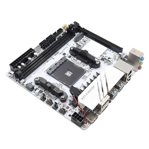 Mini ITX AM4 Motherboard, B350I-PLUS ARGB, Dual M.2 NVMe, ITX SFF, 2.5G Ethernet - Picture 15 of 18