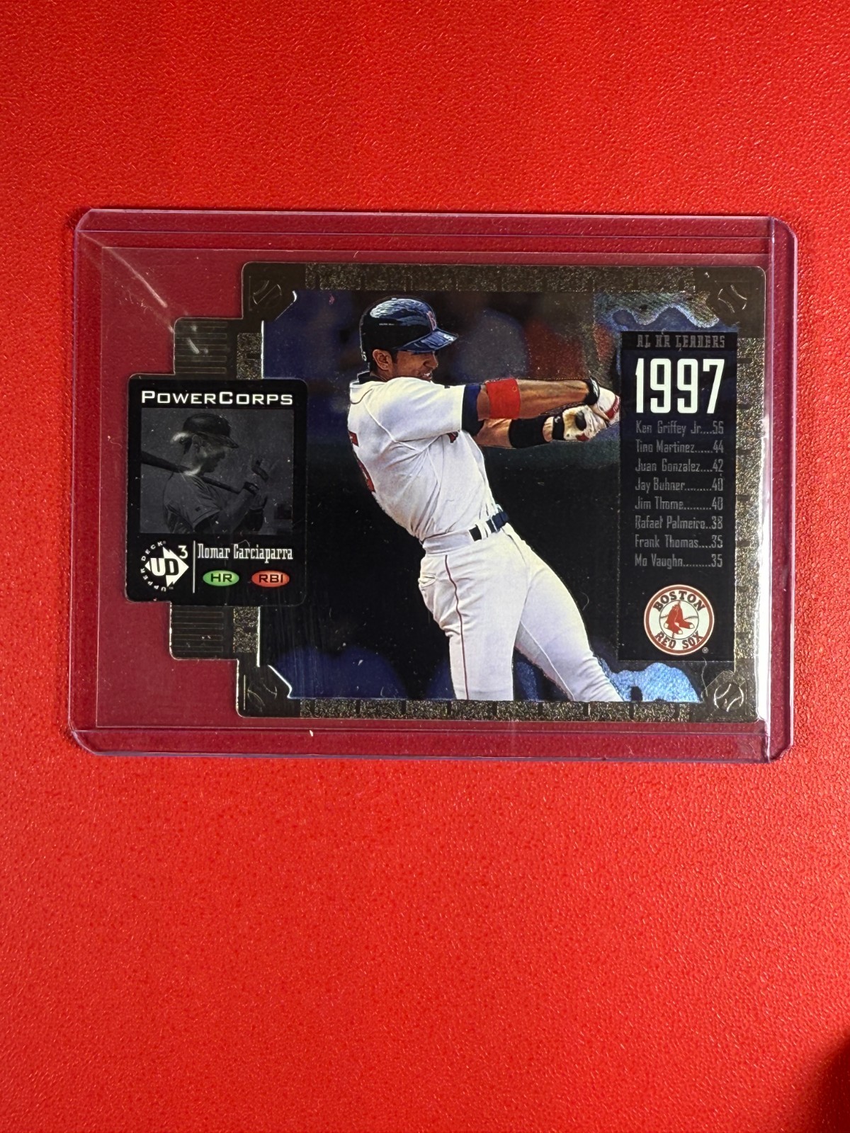 1998 Upper Deck UD3 - Power Corps Nomar Garciaparra #35 Die-Cut /2000