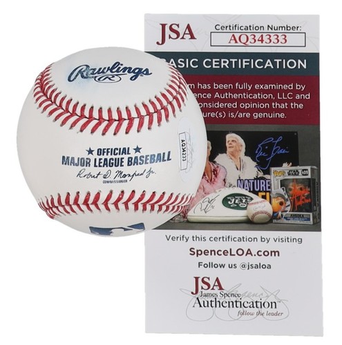 Yankees / Mariners Star ROBINSON CANO Autographed OML Baseball - JSA CERTIFIED - Picture 2 of 2