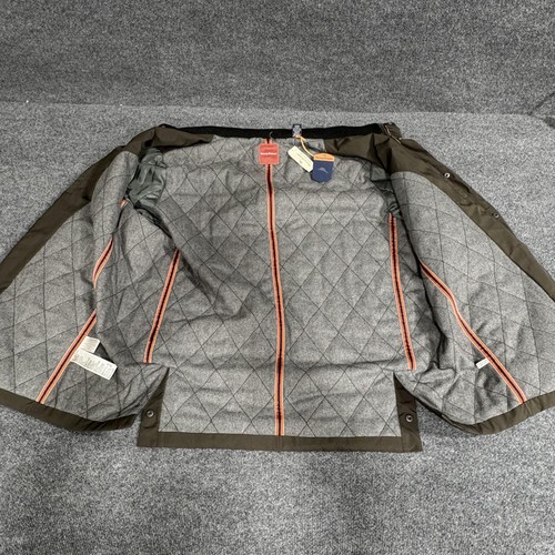 Tommy Bahama Jacket Mens 2XT Brown Urban Paradise Field Insulated Quilted Tall - Picture 11 of 18