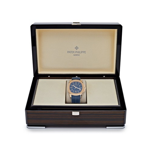 Patek Philippe Aquanaut 5269R-001 'Travel Time' cuarzo oro rosa esfera azul - Imagen 7 de 9