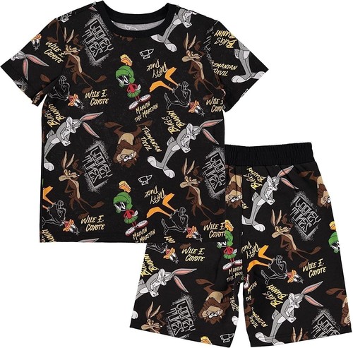 LOONEY TUNES Boys Shorts and T-Shirt Clothing Set - Fun and Colorful 2-Piece... - Picture 2 of 11