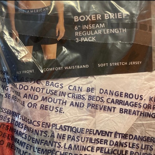 NEW in Package American Eagle Boxer 6” inseam classic boxer brief size M men - Picture 2 of 3