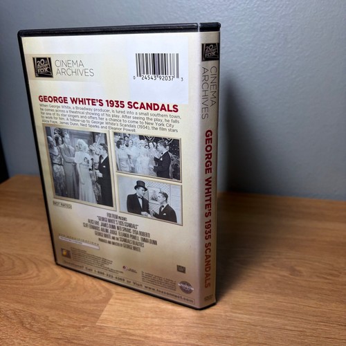 George White's 1935 Scandals (DVD, 1935) Fox Cinema Archive Collection - Picture 3 of 3