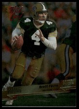 Brett Favre 1993 Wild Card #136 Super Chrome Green Bay Packers