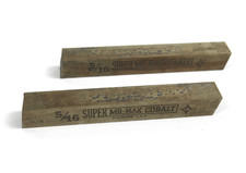 Lot of 2 Cleveland Mo-Max Lathe Cobalt Cutting Tool Bit 5/16" x 5/16" x 2-1/2"