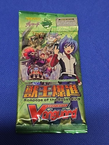 Cardfight!! Vanguard Rampage of the Beast King Booster Pack ¡Nuevo! CCG TCG - Imagen 1 de 1