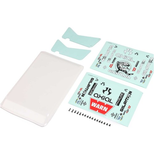 Axial Racing -2187 Body Panel Set klar: Gilamon AXP8 - Bild 2 von 2