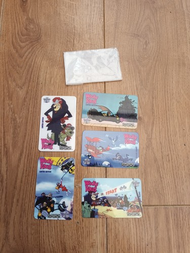 Vintage Wacky Races Phone Cards Tele Cards - Cartoon Network Hanna Barbera 1996