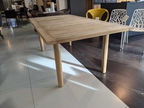 DEDON Tisch Tibbo Outdoor Massivholz Teak 205 Geölt - Bild 5 von 5