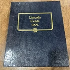 1909-1958 Lincoln cents in Whitman album nr complete 129/144 Coins w/extra pages