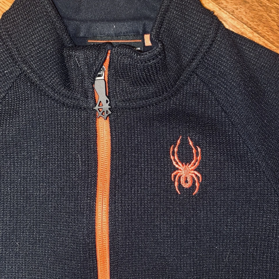 Spyder Jacket Youth Kids Full Zip Outdoor Winter Fleece Medium 10 12 - Image 3 of 4