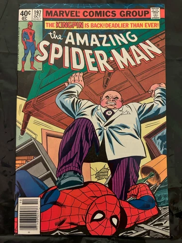 The Amazing Spider-Man #197  9.4. NM.     Marvel Comics October 1979)