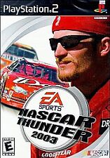 NASCAR Thunder 2003 (Sony PlayStation 2, 2002) Complete With Manual Tested Works