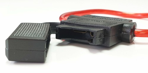 For Mercedes Opel Kia Car Fuse Holder IP56 2, 5mm ² Max 40A Flat Fuse - Imagen 6 de 24