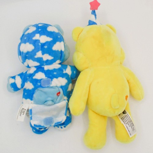 Care Bear 2er Set gelbe Cupcake blaue Wolke Plüsch Teddybären 2015 -21 - Bild 2 von 4